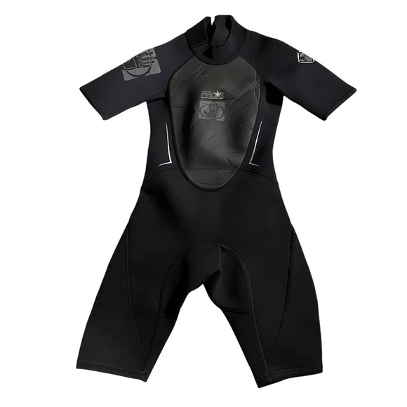Body Glove Other - Body Glove Kids Black Short Sleeve Wetsuit with Zipper 8